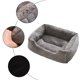 thumbnail image 4 of Cama para perros grandes, medianos y pequeños, rectangular, lavable, ortopédica, suave y relajante, ideal para gatos de interior., 4 of 5