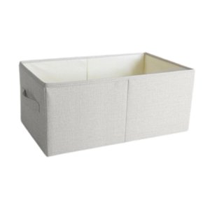 Bothyi - Cesta De Almacenamiento Plegable Para Ropa, Armario, Caja De Almacenamiento Para Ropa, Libros, Manta Xxl, Color Beige