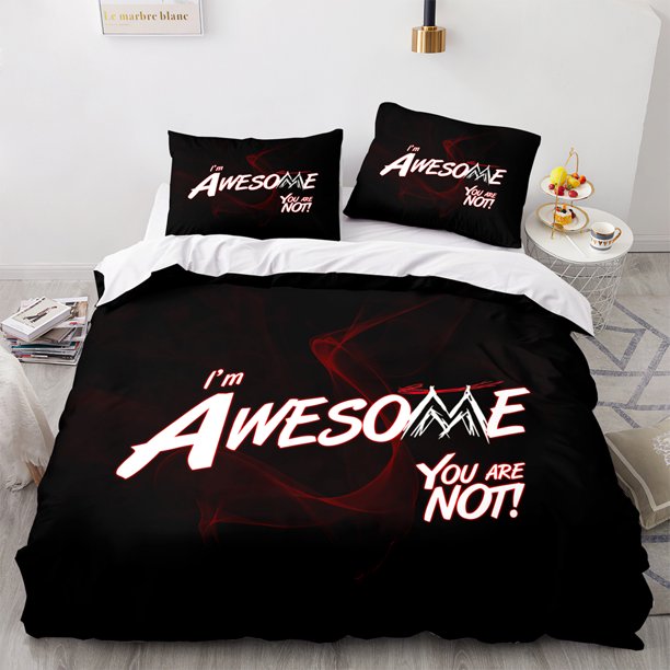 WWE EAW Bedding Set Single Twin Full Queen King Size Wrestling Game Bed Set Aldult Kid Bedroom Duvetcover Sets 3D Anime Bed Sheets