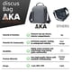 thumbnail image 4 of Bolsa de transporte Discus AKABIKE Track and Field Athletics, gris, 4 of 7