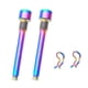 thumbnail image 2 of 2 Piezas De Tornillos De Freno De Disco De Bicicleta Tornillos De Palanca De Freno Tornillo De Abrazadera De Freno De Rosca M4 Multicolor, 2 of 5