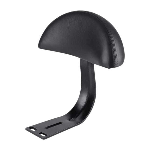 Respaldo genérico para scooters eléctricos, respaldo de barra Sissy para bicicletas de carretera, accesorios, práctico respaldo trasero negro, reempla