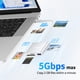 thumbnail image 2 of Lector de Tarjetas SD Acer USB C 3 en 1 con Doble Ranura y Puerto USB 3.0, 2 of 9
