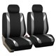 thumbnail image 1 of Fundas para asientos de coche FH Group Front Set, tela universal, gris, 1 of 8