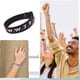 thumbnail image 3 of Pulsera unisex con estampado de letras jacquard y correa de muñeca ajustable WWJD, 3 of 5