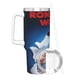 thumbnail image 3 of Ron da Error Vaso aislado de acero inoxidable con asa, diseño temático, regalo para familia, amigos y fans; incluye pajita y encaja en el portavasos estándar, 40 oz, 3 of 6