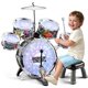 thumbnail image 1 of Batería Infantil XINSITE de 5 Piezas con Luces - Kit de Jazz, 1 of 9