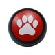 thumbnail image 3 of Botón De Grabación De Voz Perro Juguete Interactivo Comunicación Perros Gatos Grabadora Rojo, 3 of 5