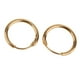 thumbnail image 1 of Pendientes Durmientes Con Bisagras De 12 Mm X 1,5 Mm Aros Pendientes De Cobre Dorados, 1 of 2