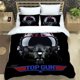 thumbnail image 1 of Movie Top Gun Printed Bedding Sets exquisite bed supplies set duvet cover bed comforter set bedding set luxury birthday gift, 1 of 5