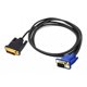 thumbnail image 4 of Cable Adaptador De Vídeo Dual Link DVI-I DVI 24+5 Pines A VGA D-Sub Cable Convertidor, 4 of 5