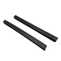 Ioensy - Protector De Cubierta De Patineta, Equipo Protector Para Tabla De Surf, Tabla Longboard, Color Negro, 35 Cm