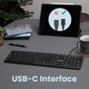 thumbnail image 4 of Teclado Perixx PERIBOARD-210C USB‑C Negro US, 4 of 8