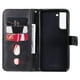 thumbnail image 4 of Funda con Cremallera para Samsung Galaxy S21 FE 5G, Carcasa Cartera de Cuero PU con Soporte y Tarjetero, 4 of 6