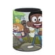thumbnail image 3 of Craig del Arroyo-theme Cylinder Pen Holder Pencil Organizer with Flannel Lining PVC Leather Material Cardboard Base for study work 10*8CM, 3 of 6