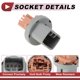 thumbnail image 4 of 1 Pc Casquillo de Luz Trasera para Toyota 4Runner 2003-2009 No.9007560018 Conector de Bombilla de Lámpara 6 Pines, 4 of 7