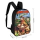 thumbnail image 2 of El País de Donkey Kong-theme Backpack, Campus style schoolbag Bookbag with Adjustable Shoulder Straps And Large Zip Compartment, Unisex Travel Bags., 2 of 6