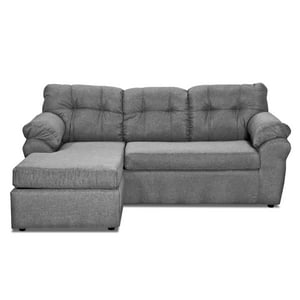 Deco Outlet - Modular Polonia 3.1 Intercambiable Tela Gris Medio
