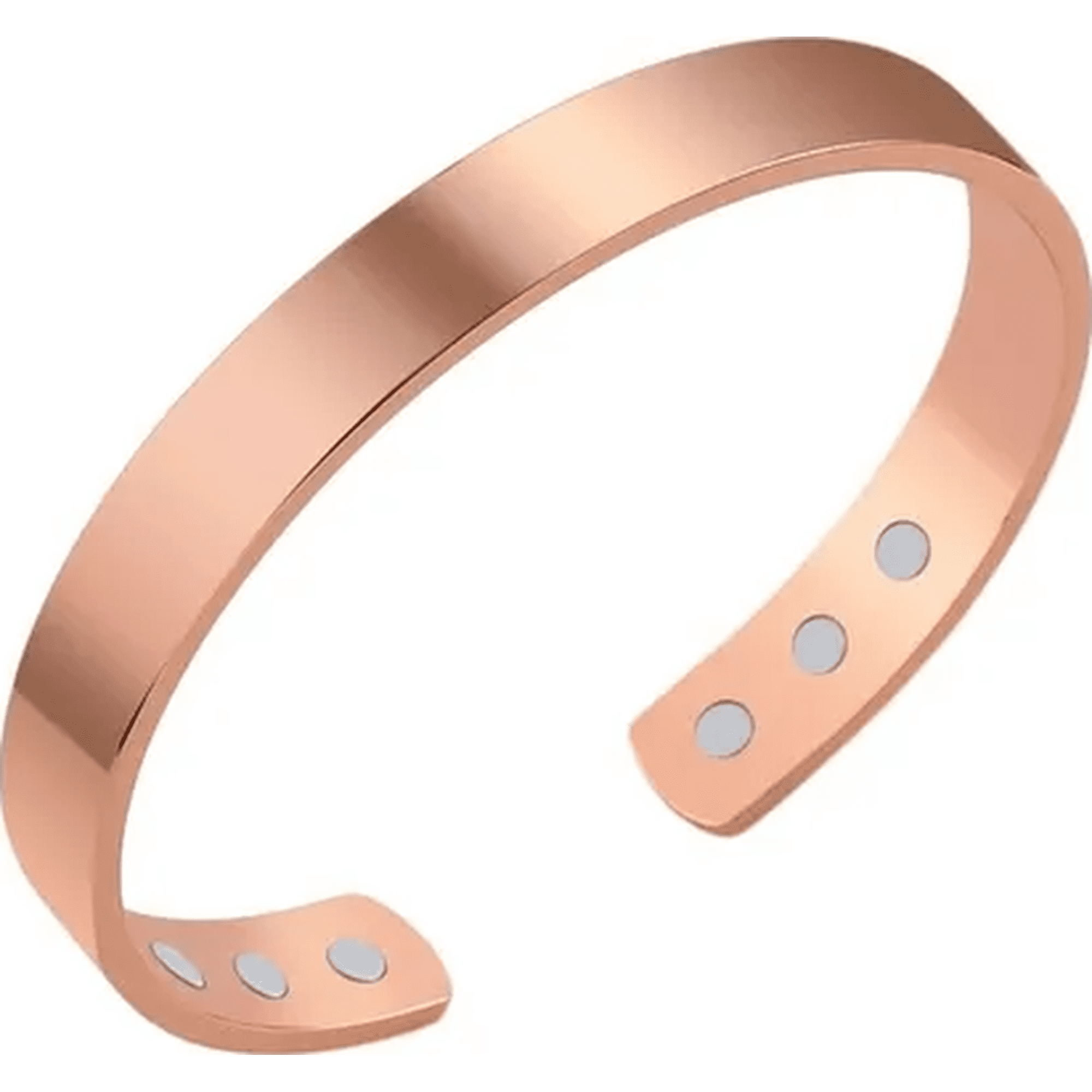 Genérico - Pulsera Cobre Brazalete Ajustable Elegante
