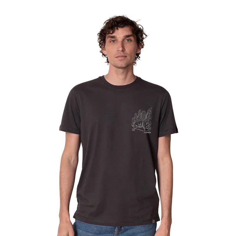 Polera Hombre Uv+pro Algodón Orgánico Puma Las Torres Lenga