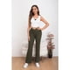 thumbnail image 1 of Pantalon Mujer Tipo Calza Flare Lanilla Tiro Alto Full Elasticado 5064, 1 of 4