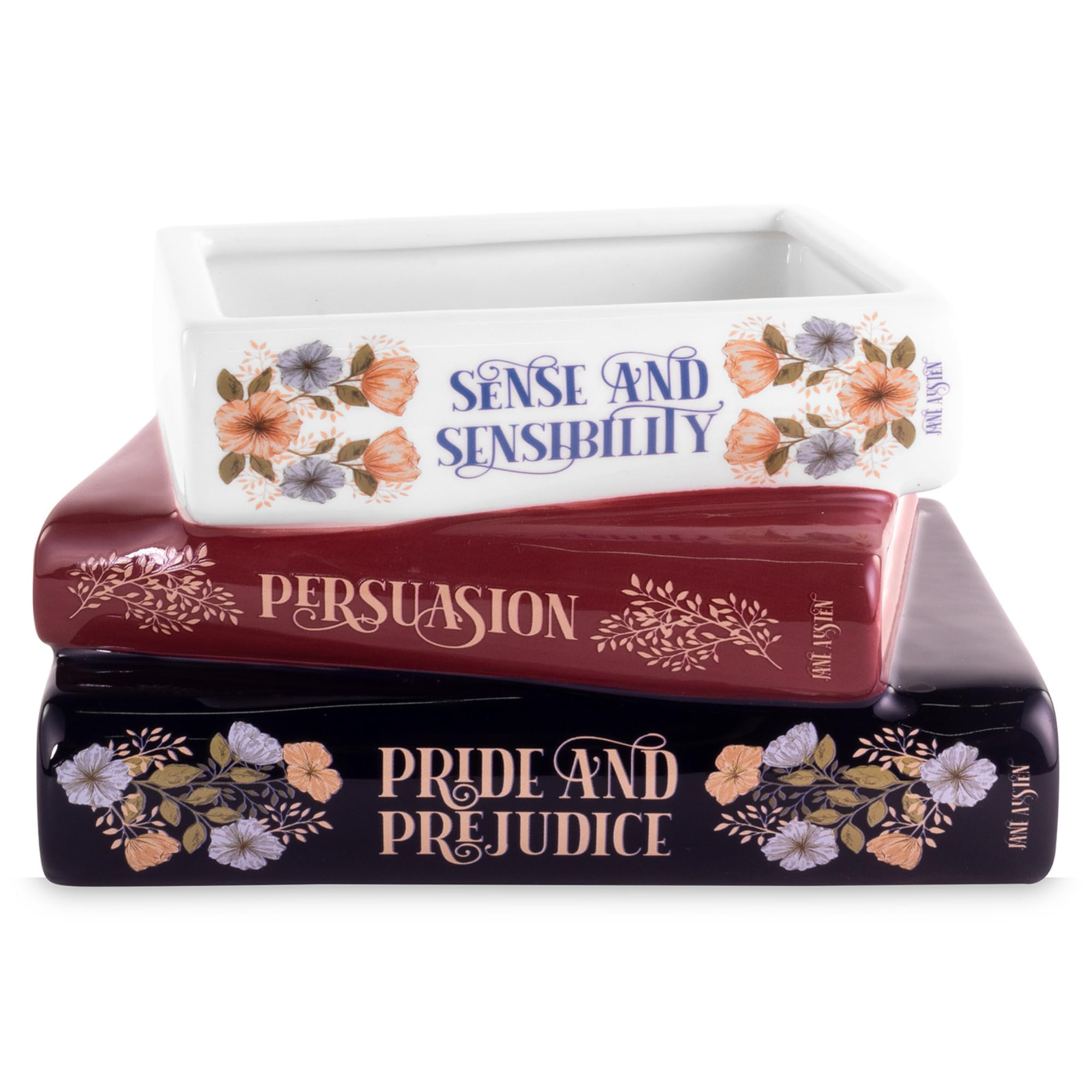 Steel Mill And Co. - Maceta Decorativa Steel Mill & Co Original Con Forma De Libro