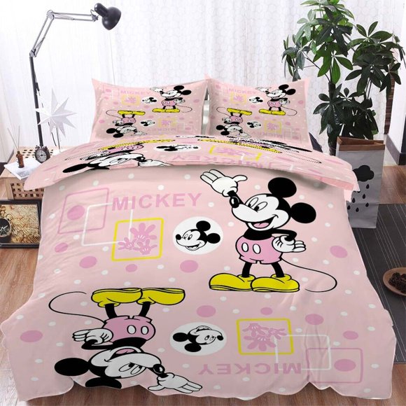 Pink Belly Pocket Duvet Quilt Covers Pillow Case Bedding Sets3-Piece Bedding Set (1 Duvet Cover + 2 Pillow Shams)