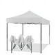thumbnail image 1 of Toldo Plegable tipo araña 2.5 x 2.5 Mt Lona Blanco Impermeable, 1 of 2
