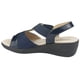 thumbnail image 2 of Sandalia Chalada Mujer Lupe-80 Azul Marino Casual, 2 of 4