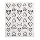 thumbnail image 1 of Heart Love Nail Art Stickers Dise?os De U?as Heart Love Para U?as Acrílicas Femeninas Negras, 1 of 5