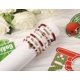 thumbnail image 2 of Pulseras ecozran pack de 7 unidades granate y blanco – regalo para fans de fútbol americano, 2 of 4