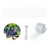 Genérica - Red Anti Pájaros 4Mts X 10Mts Malla Balcón Ventanas + 100 Bridas Para Cables