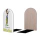 thumbnail image 2 of Hombre Servilleta Sujetalibros decorativos temáticos, tope para estantería con base antideslizante, uso dual para hogar y oficina - 2 piezas, 2 of 6
