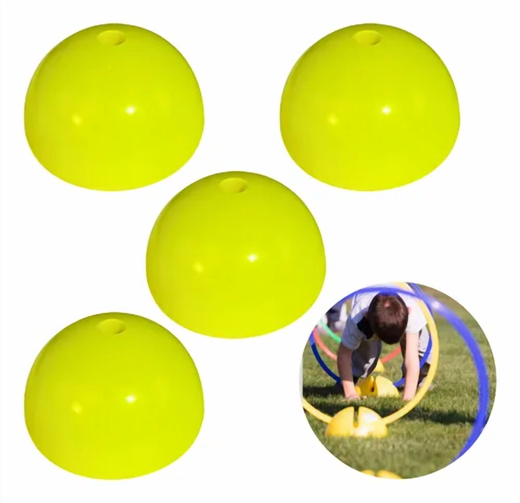 Linea Sport - Pack X4 Bases Para Bastones Pole Slalom