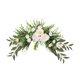 thumbnail image 2 of Arco De Boda Con Flores Artificiales Para Dintel De Porche Y Jardín, Color Blanco, 2 of 5