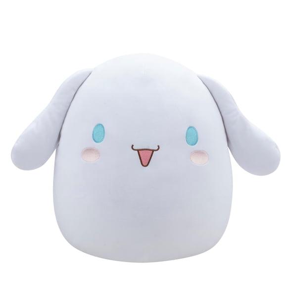 Rollo de canela Sanrio original de peluche Squishmallows, 35 cm