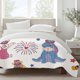 thumbnail image 2 of Winnie the pool Bedding Sets Bed Cartoon Duvet Cover Lightweight 3 Piece Bet Sets for Kids Boys Girls, 2 of 5