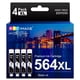 thumbnail image 1 of Cartucho de tinta GPC Image compatible con HP 564XL (paquete de 4), 1 of 7