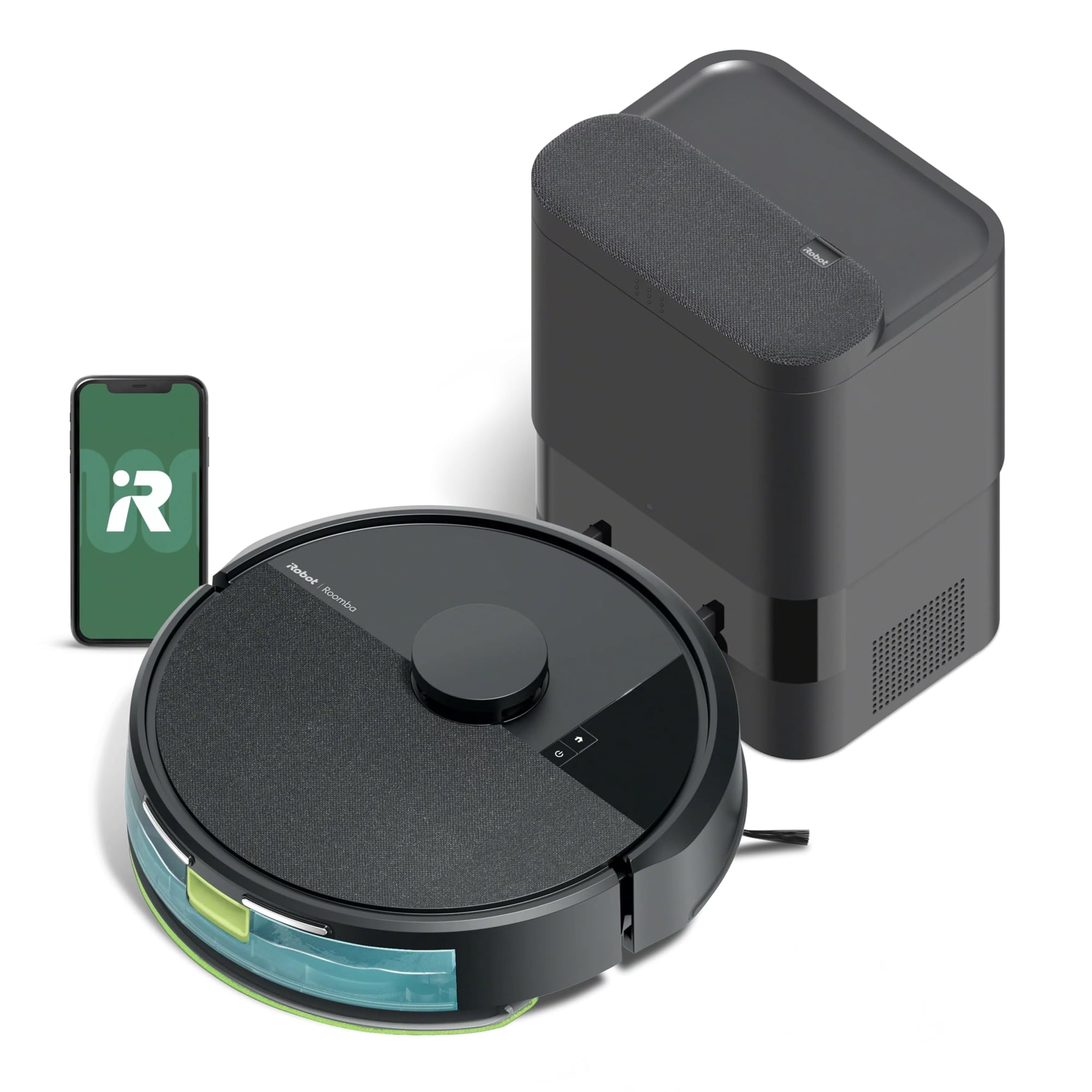 Combinación De Robot Aspirador Y Mopa Irobot Roomba 104 Con Base De Vaciado Automático