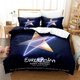 thumbnail image 1 of ed Eurovision Song Contest Bedding Sets exquisite bed supplies set duvet cover bed comforter set luxury birthday gift, 1 of 5