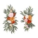 thumbnail image 2 of Guirnalda De Arco De Boda Con Flor De Rosa Artificial, Adorno Para El Hogar, Fiesta, Color Naranja, 2 Uds., 2 of 3