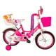 thumbnail image 1 of Bicicleta Aro 16 Infantil Con Peluchero Rosado Shengdi, 1 of 5