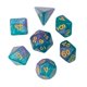 thumbnail image 1 of 7 Piezas De Dados Acrílicos Juguetes De Fiesta D4 D8 D10 D12 D20 Para MTG RPG Juego De Rol Verde Violeta, 1 of 5
