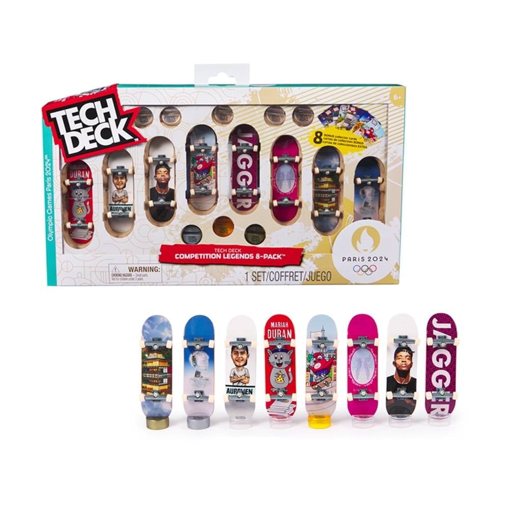Vehiculos Spin Master Tech Deck 8-pack Patinetas Olimpiadas