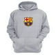 thumbnail image 1 of Polerón Canguro Barcelona Gris Claro Talla S Unisex, 1 of 3
