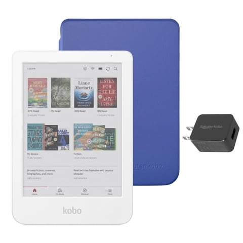 Ereader Kobo Clara Colour 6"" Blanco, Resistente Al Agua, 16