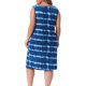 thumbnail image 3 of Agnes Orinda Tallas Grandes Vestidos de Verano sin Mangas con Diseño Tie Dye para Mujeres, Vestido de Playa Tipo Camiseta, Vestido Holgado Casual de Tirantes 3X Azul, 3 of 6