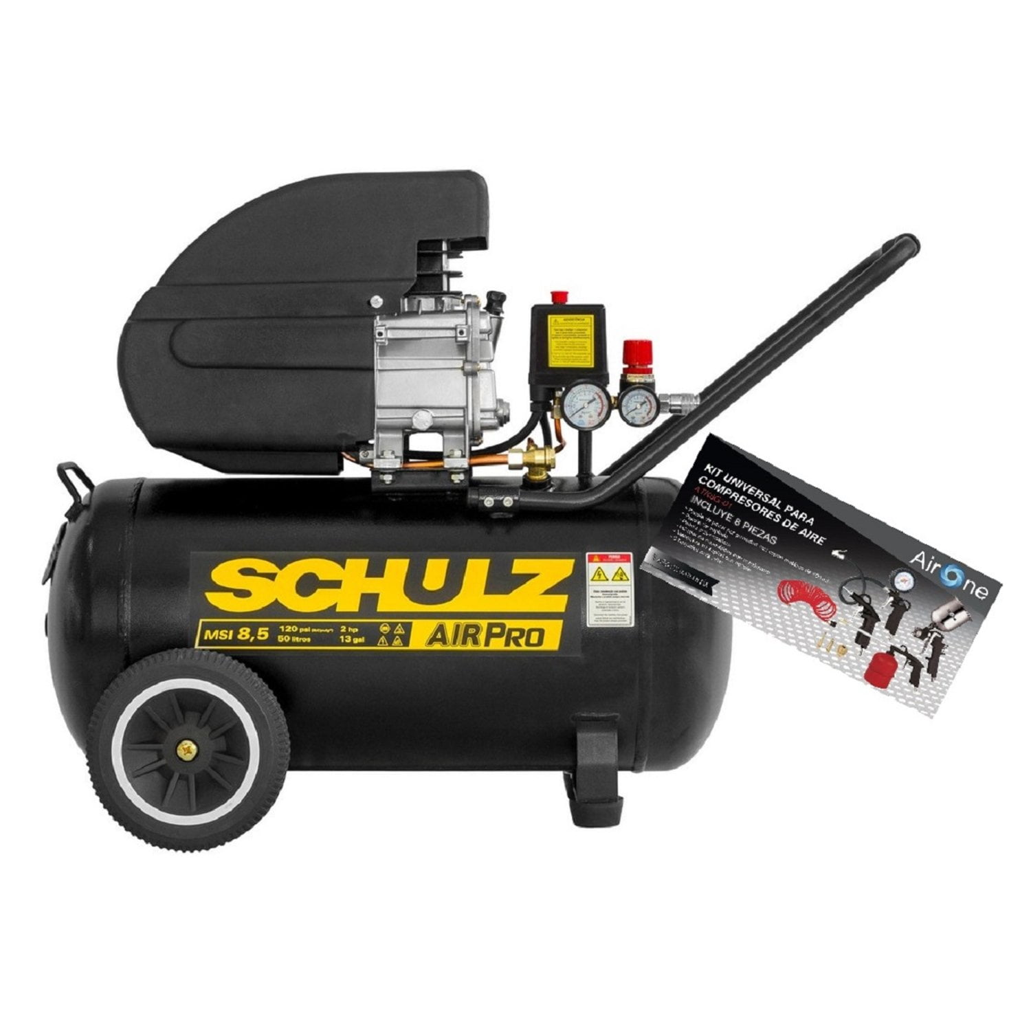 Schulz - Compresor 2 Hp 50 Lts 220v Msi85/50l