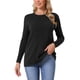 thumbnail image 1 of INSPIRE CHIC Suéter de Punto de Cable Cómodo para Mujer Otoño Invierno, Ajuste Holgado, Cuello Redondo Casual, Talla M, Negro, 1 of 6