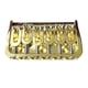 thumbnail image 4 of Reemplazo De Pieza Trasera De Guitarra De Puente Fijo Para Accesorios De Guitarra De 6 Cuerdas Dorado, 4 of 5